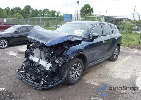 2024 Infiniti Qx60 Pure Awd из США, поврежденный, VIN 5N1DL1ES2RC337155